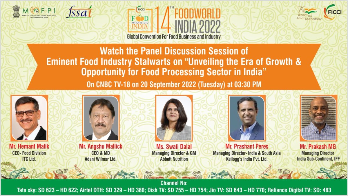 CIFTI-FICCI (Food Regulatory Wing of FICCI) tweet media