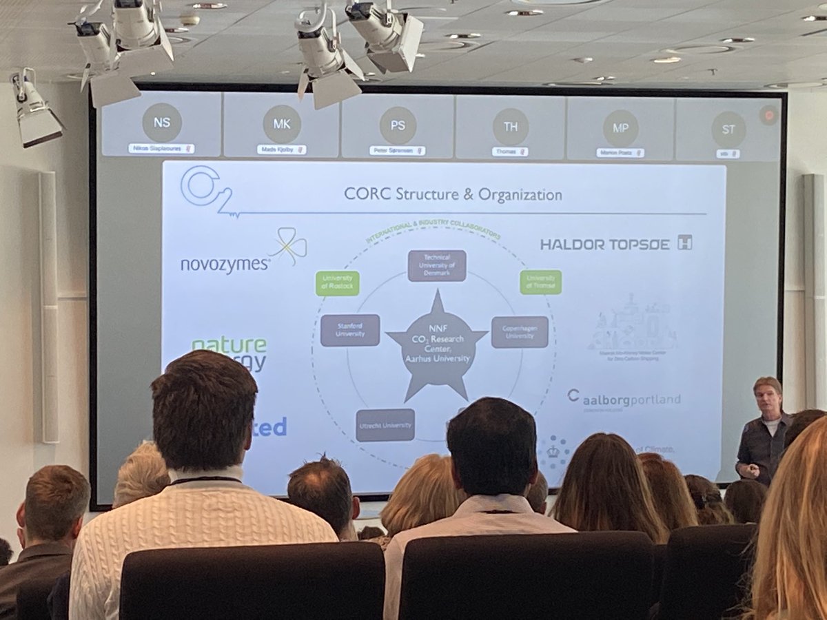 Alfred Spormann speaking about the new <a href="/novonordiskfond/">Novo Nordisk Foundation</a>-led public-private open science partnership for carbon capture technologies.  As Canada waffles, Denmark, one-sixth of Canada’s population, seems to be moving, doing it right, and at larger scale.  <a href="/ISED_CA/">ISED</a> <a href="/GenomeCanada/">Genome Canada</a>