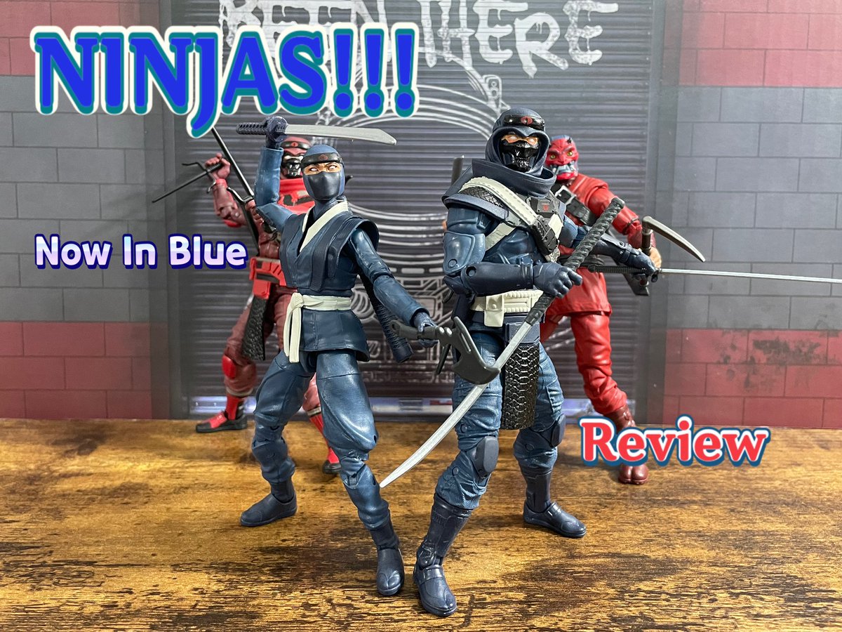 apunkwithtoys's tweet photo. GI Joe Classified Cobra Blue Ninjas by Hasbro, an Amazon Exclusive https://t.co/BykS6PdGCz Blue Ninja https://t.co/VGapov8ReR #gijoe #cobra #hasbro #blueninja #ninja #toys #ActionFigure #Review https://t.co/XFi9ypcRWR