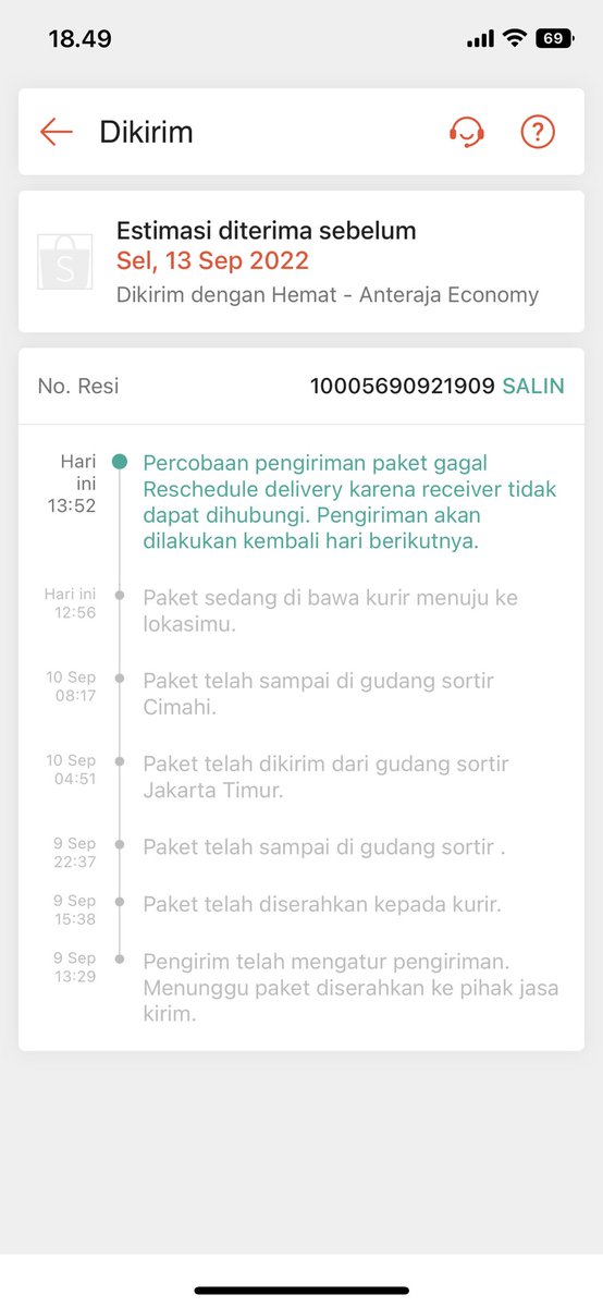 HADE gini!! Aku sampe lupa ada paket saking lama dikirimnya minta di balikin malahan ga di balikin dasar asu! Dari brg di tunggu sampe ke bodo amat
<a href="/anteraja_id/">𝐀𝐧𝐭𝐞𝐫𝐚𝐣𝐚</a> <a href="/ShopeeID/">Shopee Indonesia</a>