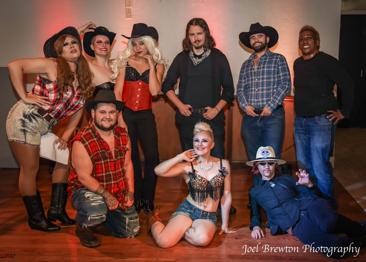 HMHPGH's tweet photo. Check out these hot cowfolk from our last show! 🤠🤠🤠 Catch these cuties getting creepy and crawly on October 9th at 25th Street Bar and Grill 🎃🎃🎃
Photo by @jdbrewton https://t.co/y2rWwckgp7