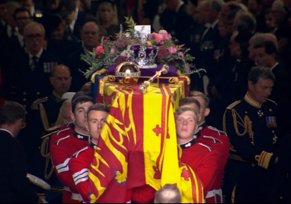 These lads were faultless - such a difficult duty carried out impeccably