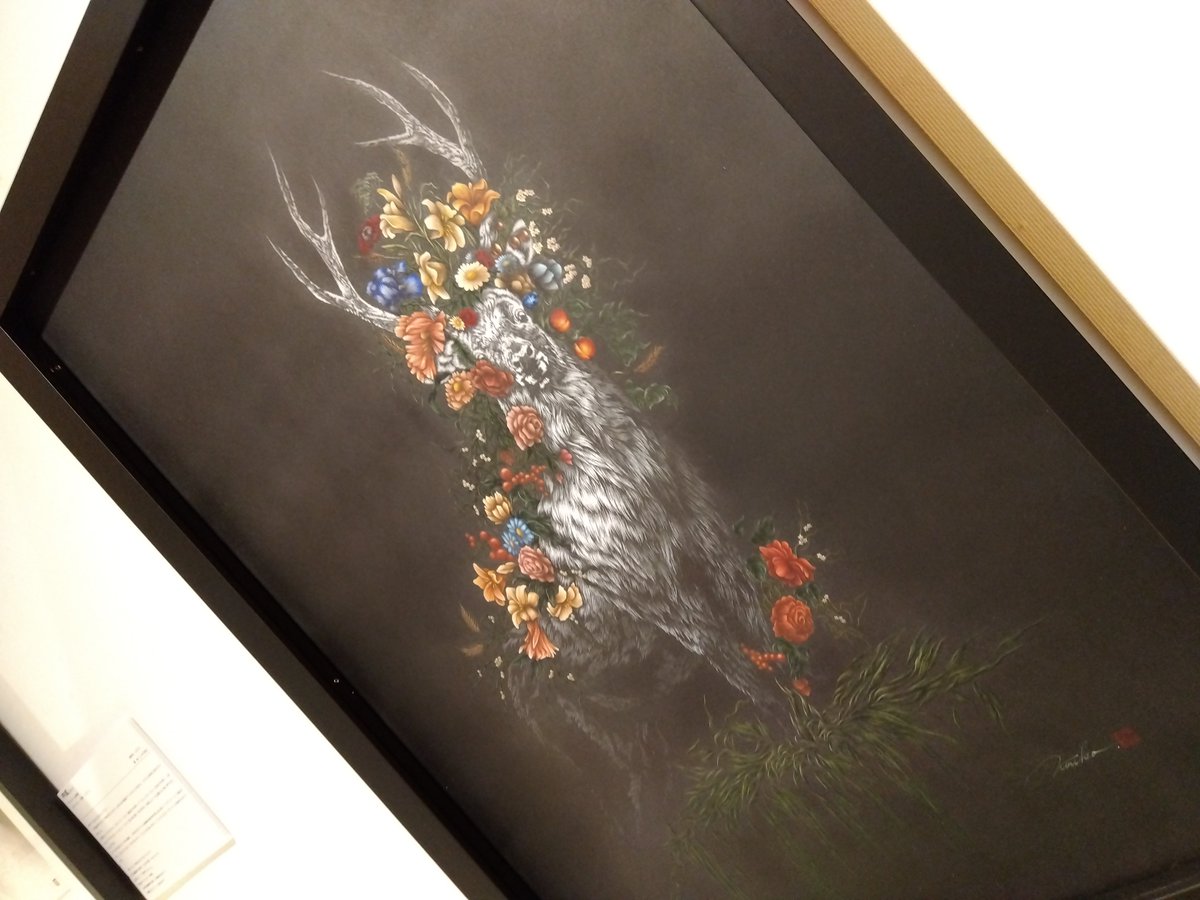 「Norikoさんの個展東京の品川(五反田)で開催中!昨日拝見してきました～数々の」|我流切紙人 ✨5/20・21（土日）デザフェスF-290・291✨のイラスト