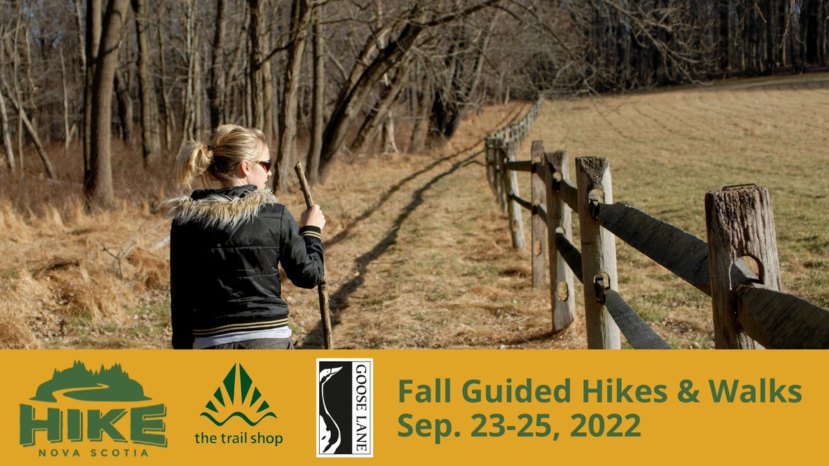 HikeNS's tweet photo. Sep. 23-25 Fall Guided Hikes & Walks: Crystal Falls Hike-Greenwood, Mainland North Trail-Clayton Park, Dynamite Trail-Mahone Bay & Old Mill Trail-Annapolis Co. https://t.co/mdcL4ua3mw #HikeNS #FallGuidesHikesWalks #NSWalks #FallInNS https://t.co/rLYNrLMzIc