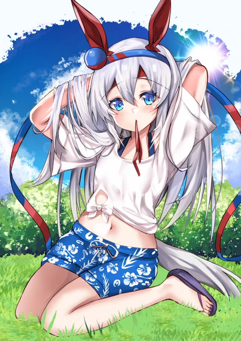 タマちゃん描きました。#ウマ娘  #タマモクロス 