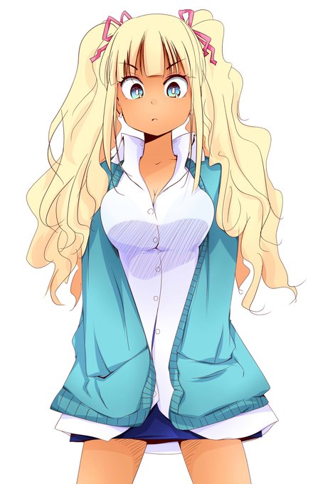 なんとなく褐色娘が動くのをイメージして落書きもしてみました。_φ(^q^) 話しかけると結構いいヤツなんだ、多分。。。 