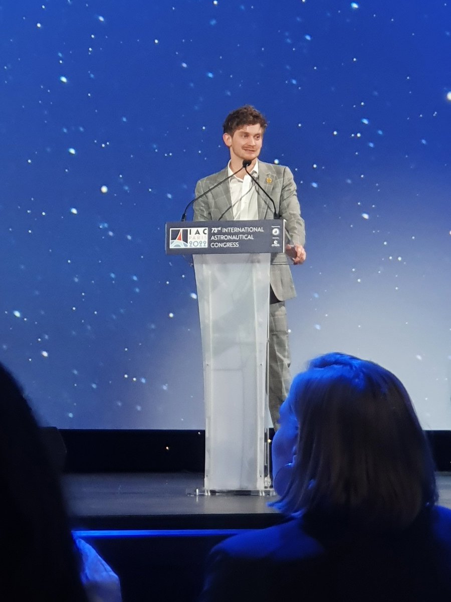CrystalForrest6's tweet photo. AI4SPACE Plennary at #IAC2022

Great to see Luke Heffernan @AusSpaceLuke representing Australia! Discussing how non-human collaborators will be needed to work will and support our human explorers as we go further into the Universe.  

#IAC2022 @SuperstarsOfStem @UniofAdelaide https://t.co/c60ujq6eEE
