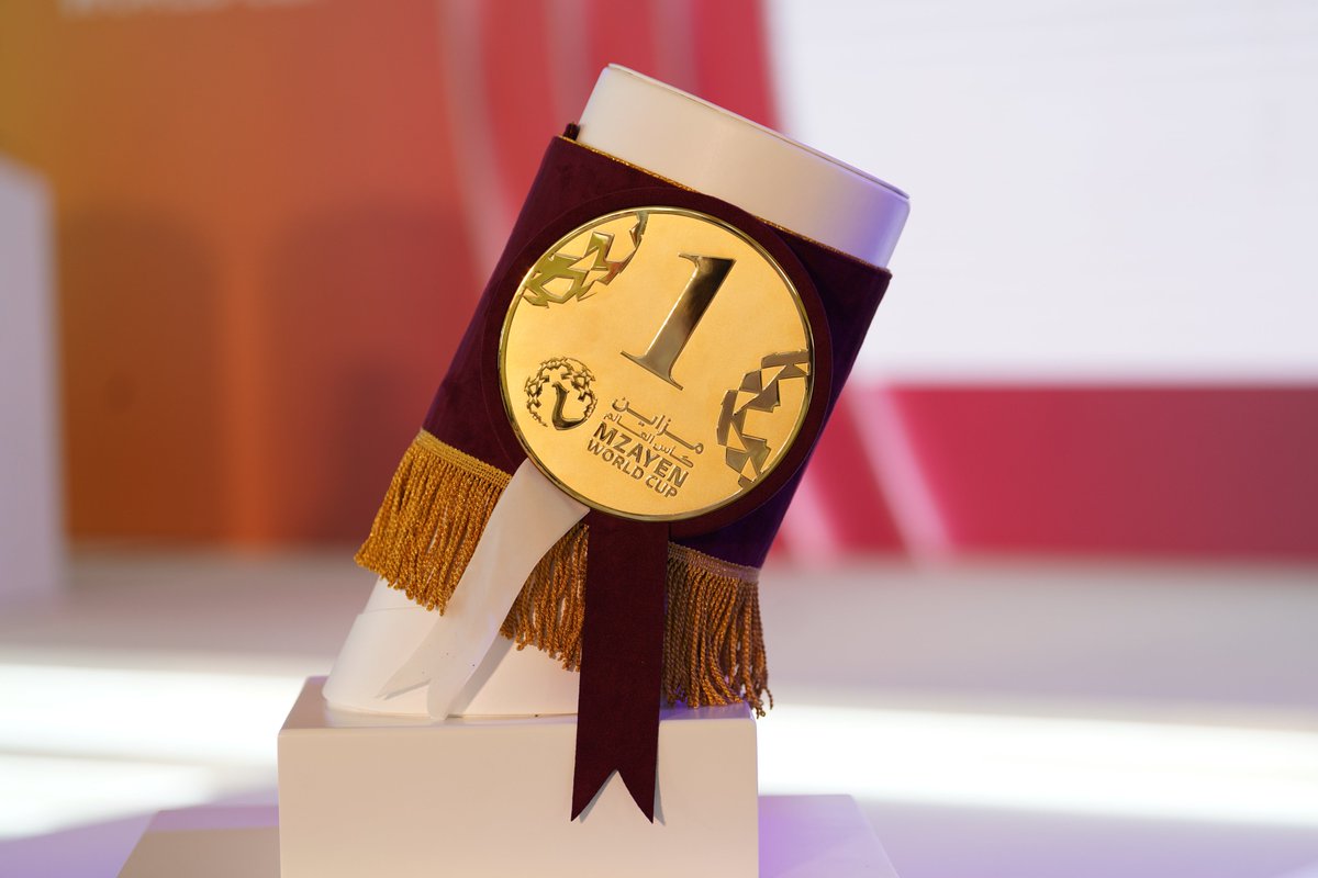 QCamelMC's tweet photo. وسام مزاين_كأس_العالم🏆🐪  للمراكز الثلاثة الأولى
 ذهبي – فضي – برونزي
والمخصص لـ #سفن_الصحاري

Decoration of #Mzayen_WorldCup for the first three places: Gold - Silver - Bronze
dedicated to The Camels #Desert_Dhows https://t.co/1SEM3TxYrd
