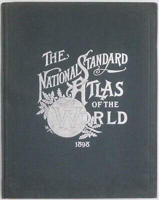 NewWorldMaps's tweet image. Let's celebrate #MapMonday with this complete, original hardbound 1898 edition of "The National Standard Family and Business Atlas of the World, Specially Adapted for Commercial and Library Reference!"

$249.99
ebay.com/itm/2251143124…

#atlas #MapBook #maps #antique #AntiqueAtlas