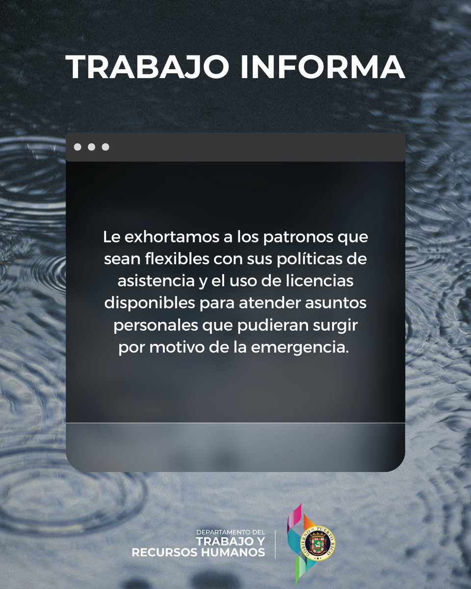 🔶️ #HuracánFiona #TrabajoInforma