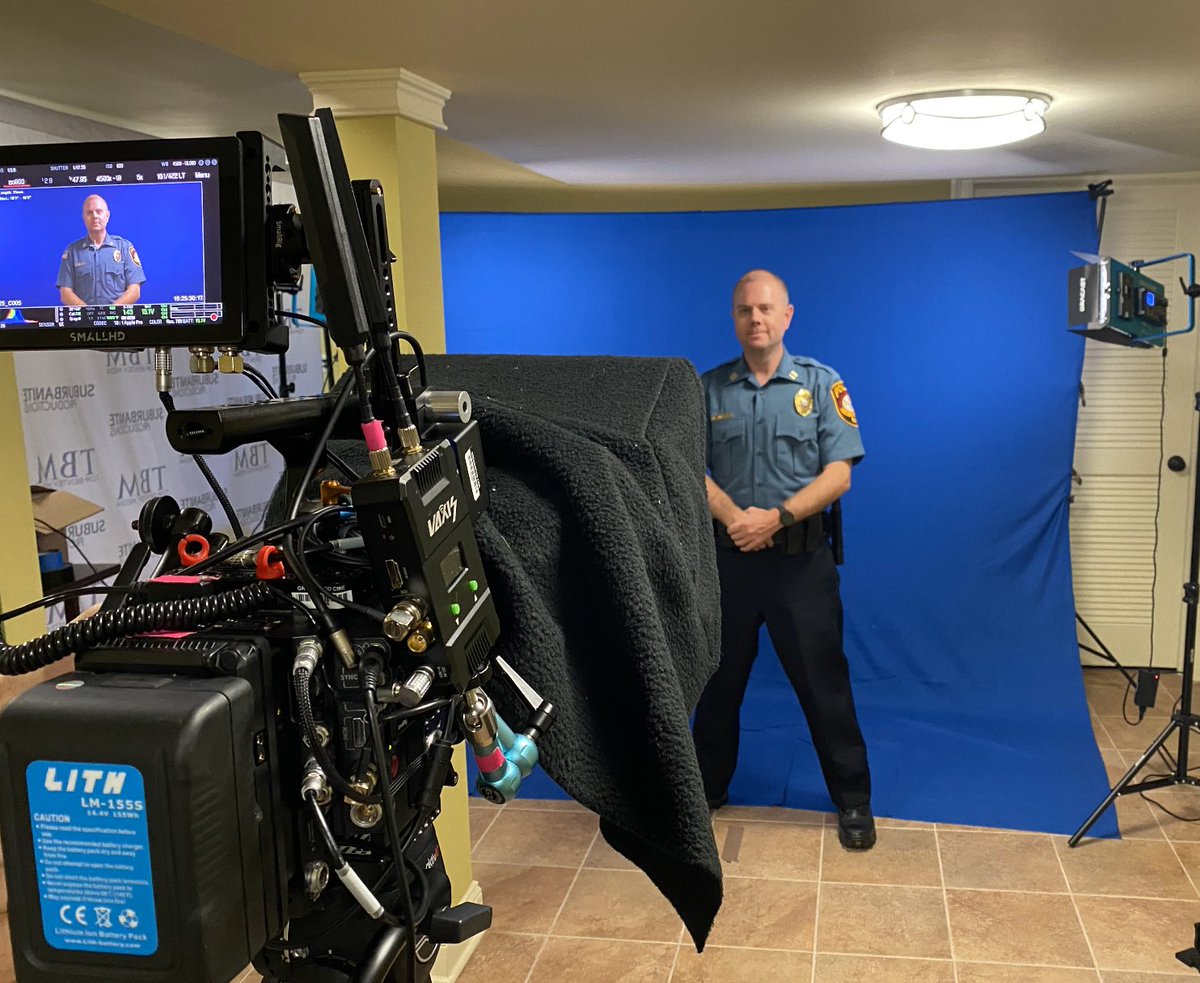 SubProd1's tweet photo. @SubProd1 producing training videos for Middlesex College Police Department. #TrainingVideos #VideoProduction #Video #Production #SuburbaniteProductions #SubProd https://t.co/f5YKwWjiw7