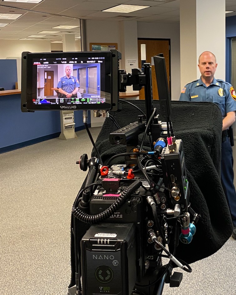 SubProd1's tweet photo. @SubProd1 producing training videos for Middlesex College Police Department. #TrainingVideos #VideoProduction #Video #Production #SuburbaniteProductions #SubProd https://t.co/f5YKwWjiw7