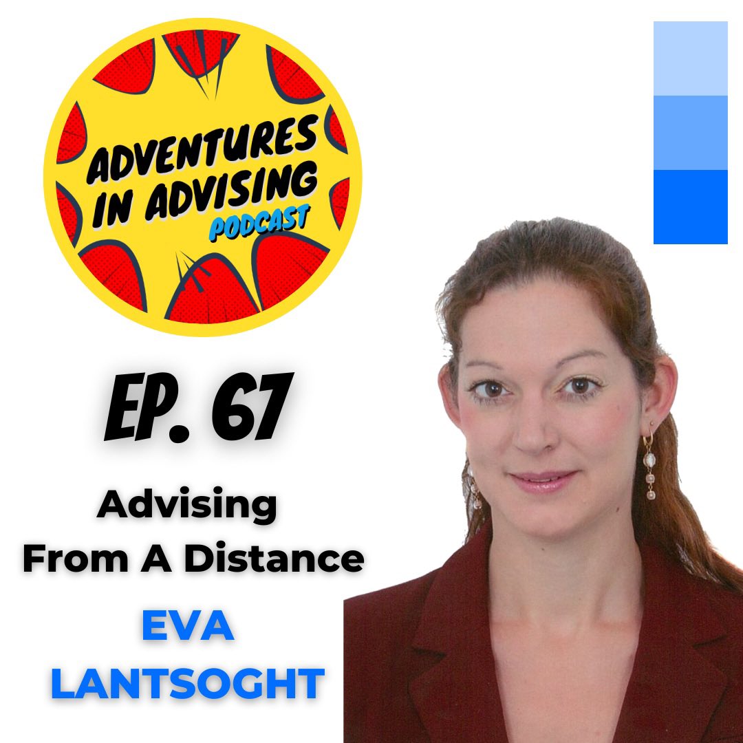 AdvisingPodcast's tweet photo. Ep.67 of the #podcast is now live, https://t.co/mPczWCFbOy 🙌 Special guest is @evalantsoght from @USFQ_Ecuador &amp; @tudelft  

#acadv #podcastlife #highereducation #keepadvising https://t.co/pwZrQI0gYy