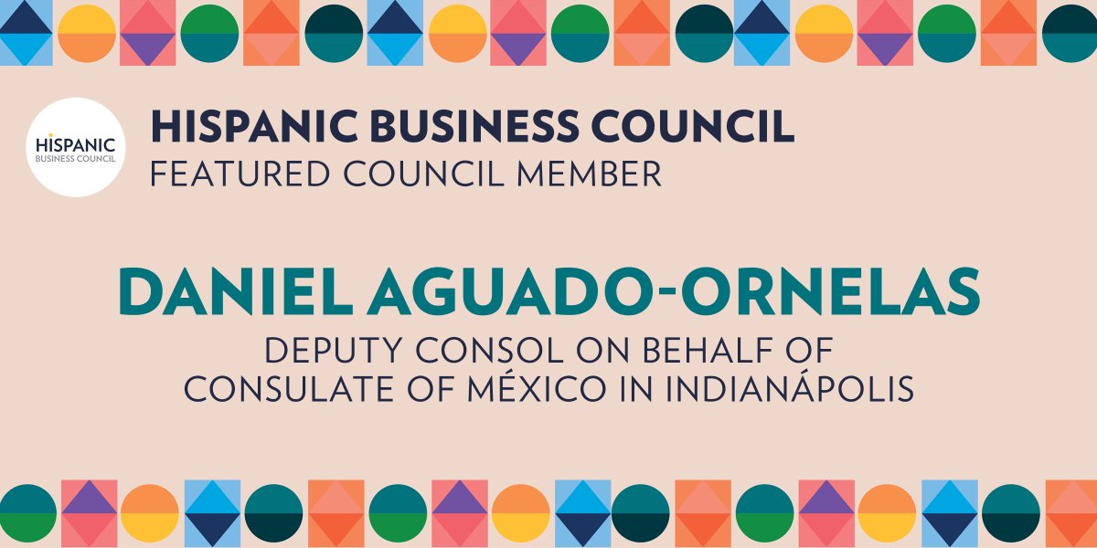 We're celebrating #HispanicHeritageMonth and giving thanks to the #Hispanic and #Latino leaders who help us do what we do EVEN better: our <a href="/BOI_Indpls/">Business Ownership</a> #HBC!

Thank you to council member, Daniel Aguado-Ornelas of 
<a href="/ConsulmexINI/">Consulado de México en Indianápolis</a>, for your support of the Hispanic business community!