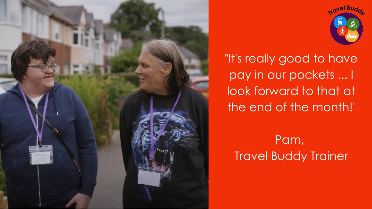 Did you know that only 5.1% of adults with learning disabilities are in paid work (NHS Digital, 2021)? Help us change this with Travel Buddy: mylifemychoice.org.uk/.../travel-bud…