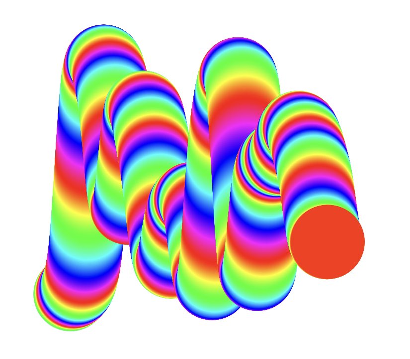 My professor used to say: it’s all in the math. 

She saw art. I saw squiggles.