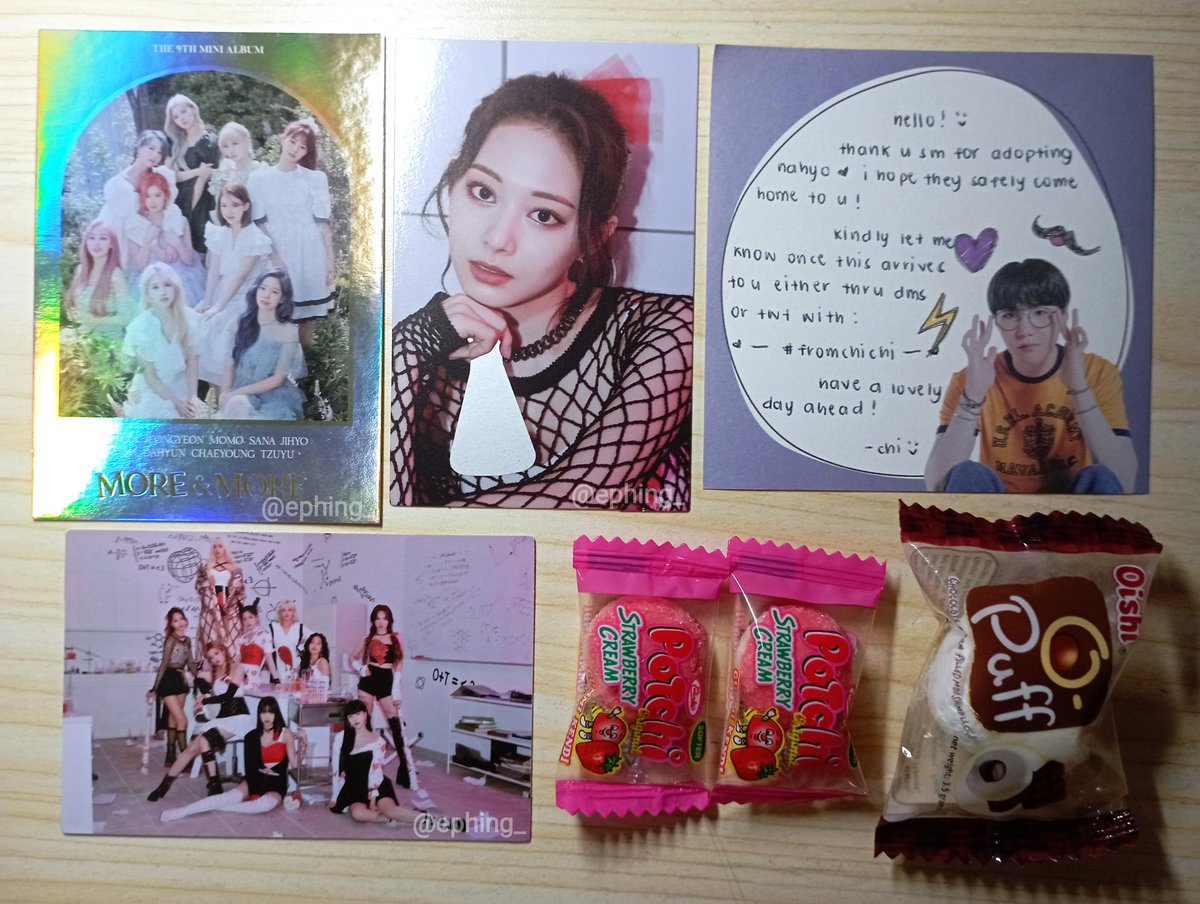 ephing_'s tweet photo. [#ephing_somagastos🌷]

Thank you so much po @eunhamail!💗
NaHyo arrived safely<33 thank you so much din po sa official freebies!! hindi lang isa kundi tatlo pa 🤗🫶🏻 nagulat me ><

until our next transaction po! sana mabudol mo me ulit ng steal price hihi  ^^
#fromchichi https://t.co/hOcUlFmFM3