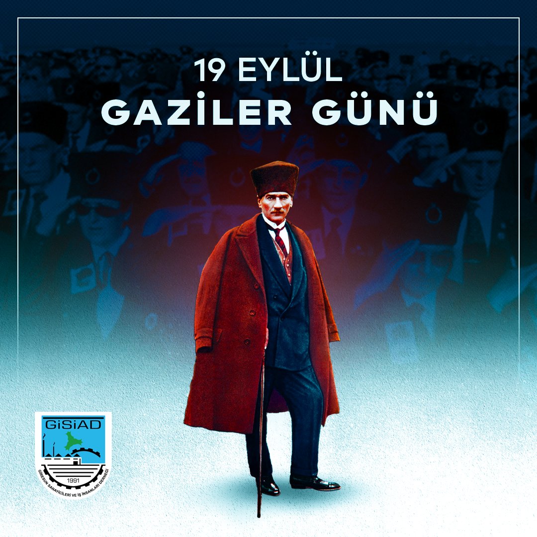 gisiad's tweet photo. 🇹🇷 #19Eylül Atatürk'ün Giresun'a Gelişinin 98. Yılı ve Gaziler Günü kutlu olsun!
6s https://t.co/PrRc3WV7r0