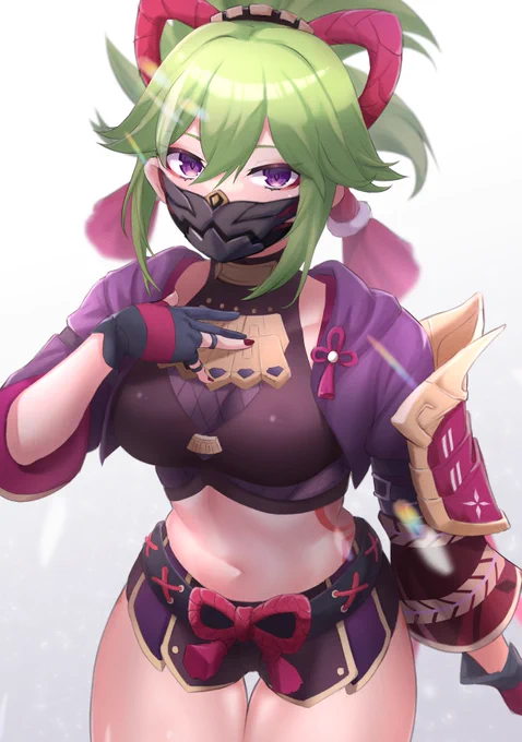 鬼の副手・久岐忍#原神 #KukiShinobu 