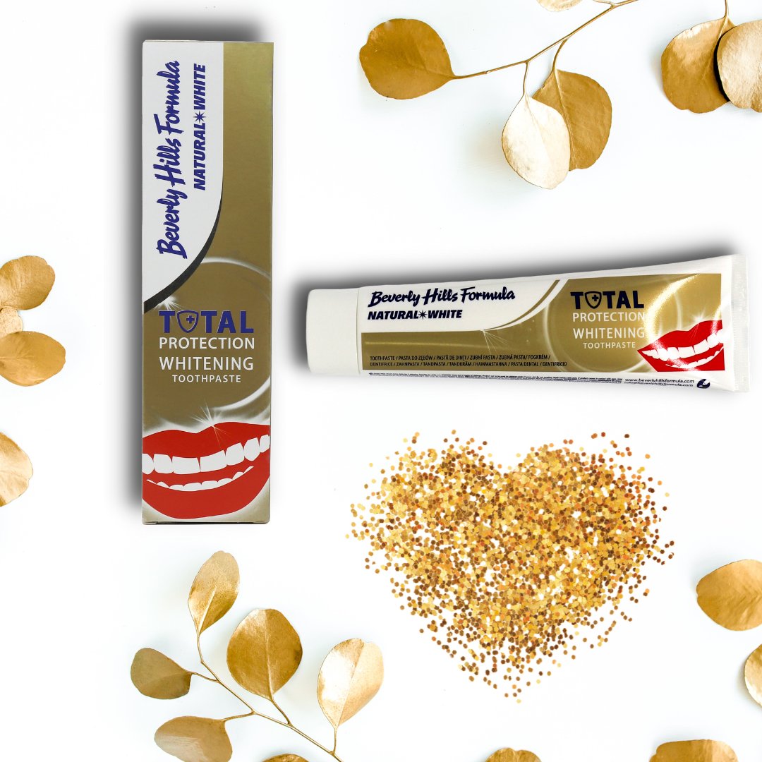 BevHillsFormula's tweet image. Totally Amazing ✨

Beverly Hills Formula Natural White Total Protection offers incredible teeth whitening while protecting teeth and gums. It utilises xylitol and triclosan to fight against tartar, tooth decay and bad breath.

#BeverlyHillsFormula #NaturalWhite #TotalProtection
