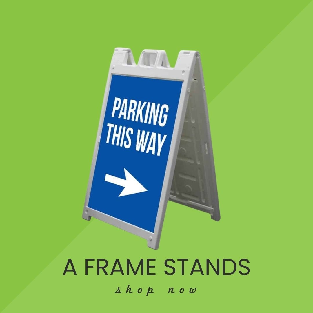 StickerGenius's tweet image. These custom A-Frame signs are perfect for restaurants, retail, galleries, events, and more! 

The possibilities are endless at #StickerGenius