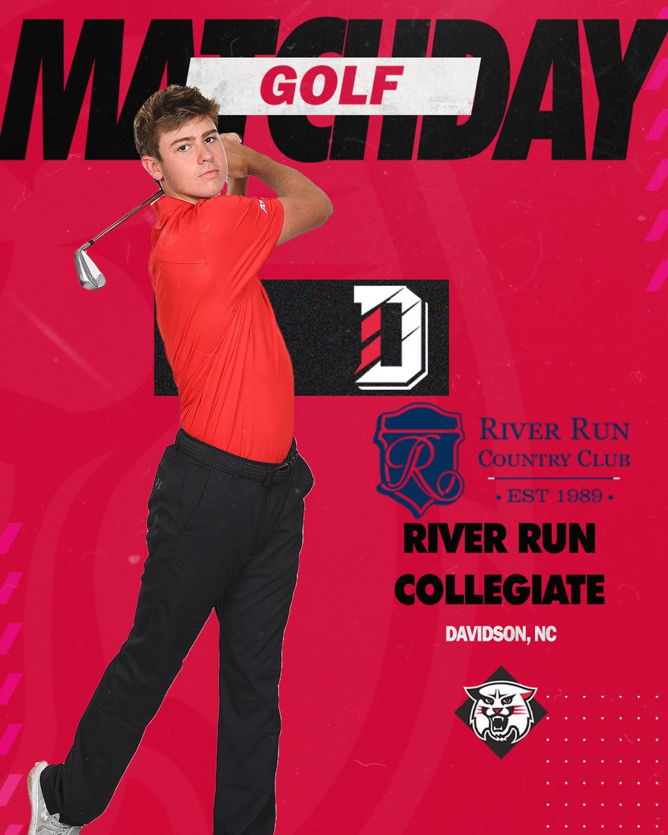 davidsongolf's tweet photo. Time to tee off the 2022-23 season! Day 1 of the River Run Collegiate!

📊: https://t.co/JJIWjYxT1R

#CatsAreWild https://t.co/DUGHezp6GP