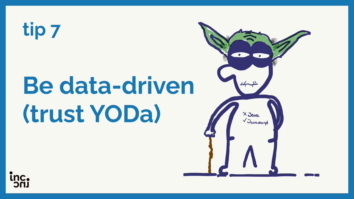 🔧 Building SaaS products

"If ideas are tested in thought-land, all you get is a bunch of opinions"

Make sure to back your decisions with data. There is no guessing, only knowing.