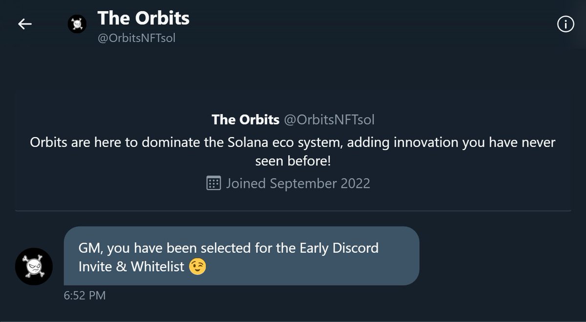 OrbitsNFTsol's tweet photo. First 999 to interact will get this DM 

Discord opening Tomorrow https://t.co/k6alkdKcv3