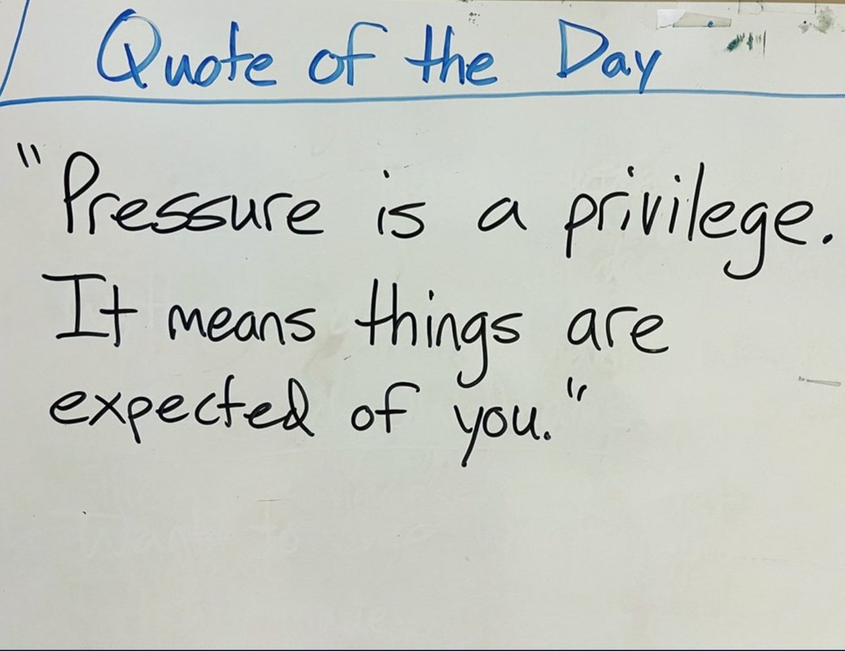 Really like this quote, this a great in general message for us in life but definitely has a serious presence in sports.