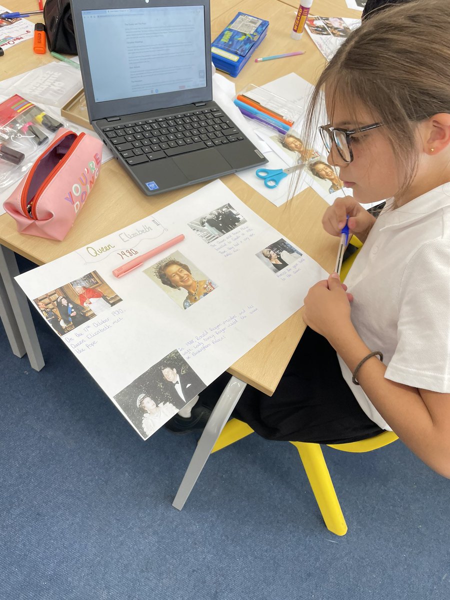 Wilburyjunior21's tweet photo. Each of the #Agoralearning schools took part in finding out about the Queen Elizabeth II on Friday, we looked at her reign in the 80’s. https://t.co/hEHsGsTvHl