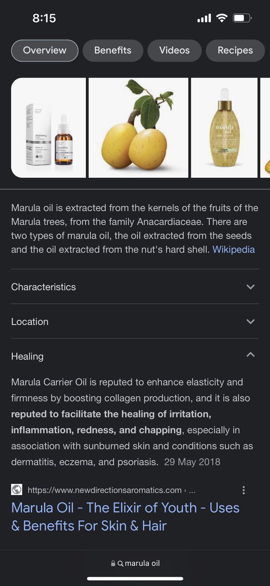 aqilah4lim's tweet photo. @nurraysaHQ Nice la ada marula oil! Nak try la nantiiii https://t.co/lahIV082rT