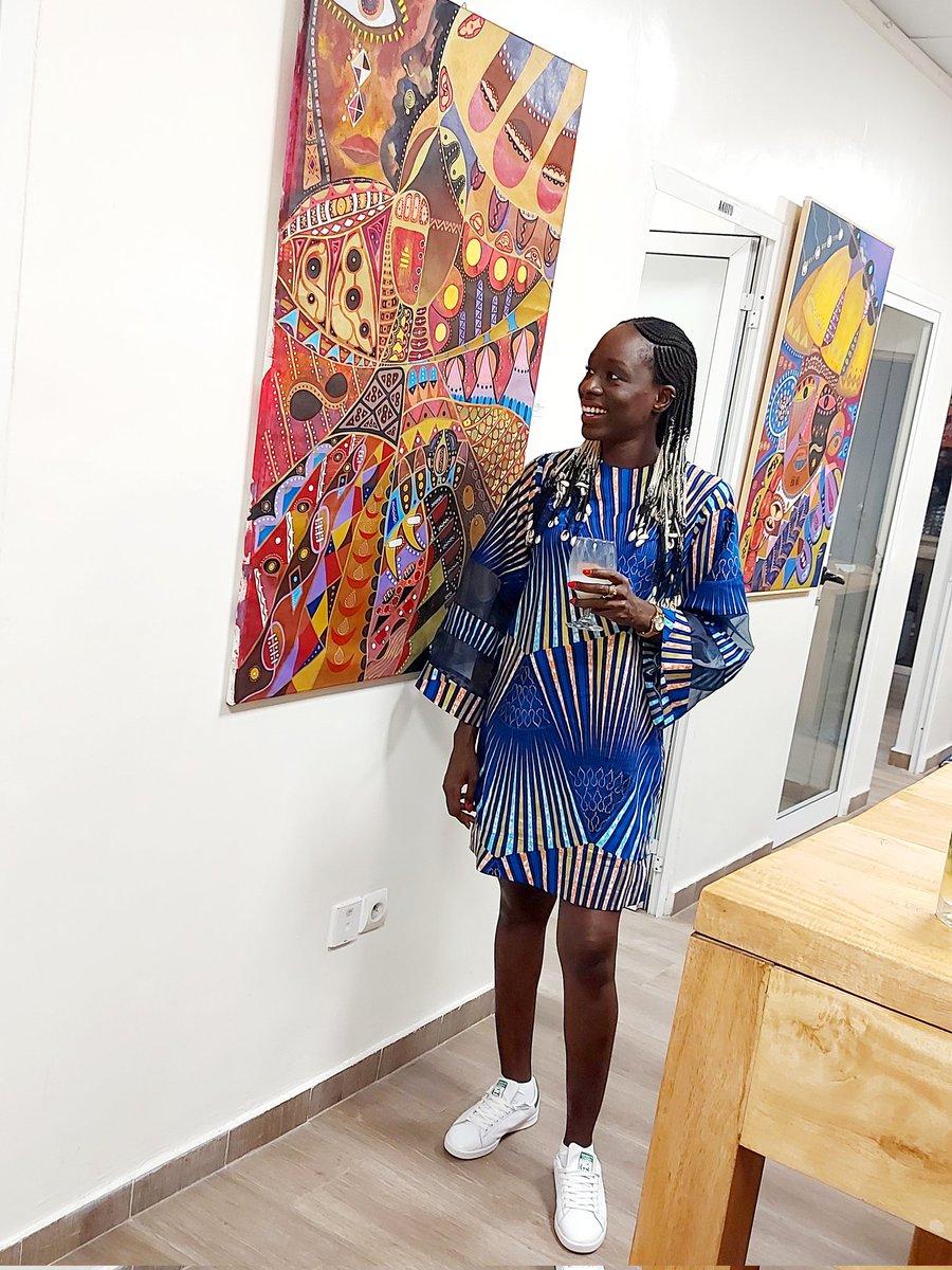 RKlaingar's tweet photo. L'exposition de l'artiste plasticien koffi a débuté vendredi dernier et se déroulera jusqu'au 7 Octobre à la galerie Aréolis à Cotonou.

Faites y un tour!

#cotonou #benin #art https://t.co/H8moX2TDxb