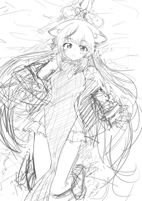 今日中に描ける気がしない 