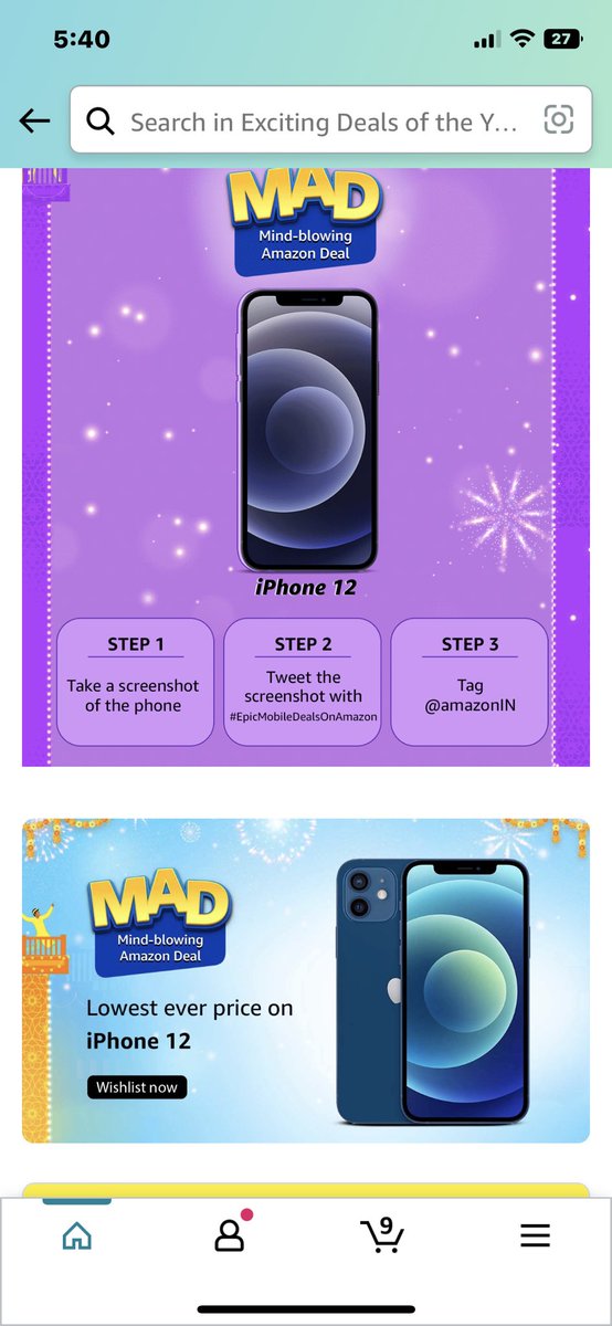 #EpicMobileDealOnAmazon  <a href="/amazonIN/">Amazon India</a>