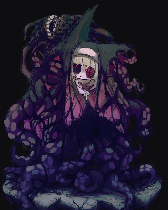 最近全然絵を上げてないので過去絵で誤魔化すやつします 