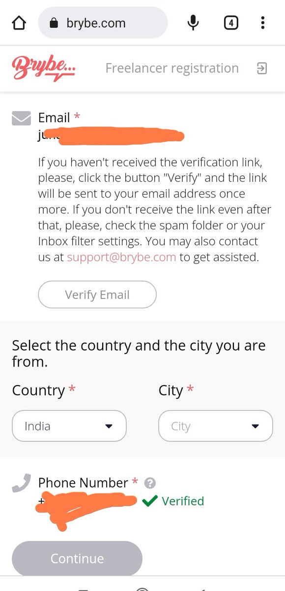 JDF_services's tweet photo. I have signed up as a freelancer on your platform but I have not received any email verification code I have also mailed on your official email I D
support@brybe.com

but I did not get any response
kindly review and help me
@brybe_official 

#freelancerproblem https://t.co/Y2wNPW05Cf