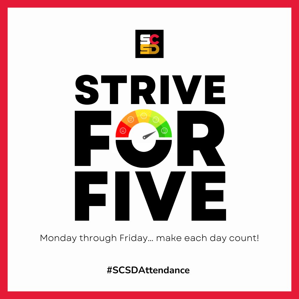 Did you know that missing just two days of school each month means your child is missing 10% of the school year? That’s considered chronic absence – and it can knock students off track when it comes to reading, writing, and even graduating on time. (1/2)