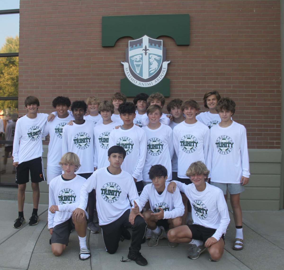 trinitysports's tweet photo. Soccer Rocks “kicked off” Pride Week with a team dinner on Sunday. Go Rocks. ☘️⚽️ https://t.co/ukpGWGIpzO
