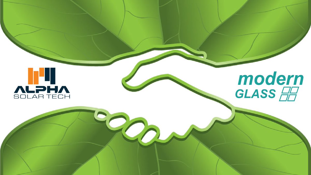 AlphaSolarTech2's tweet image. With our shared vision of creating a more low-carbon future, we are pleased to announce a partnership with Modern Glass. 

Together we are developing the future of high-tech windows using Semitransparent Solar Glass. It will be a game changer for the renewable sector.
#bipv