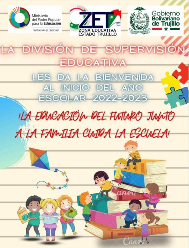 fuchov's tweet photo. La red intercircuital 21 Municipios Escuque y Rafael Rangel Estado Trujillo les da la más cordial bienvenida al año escolar 2022-2023 que Dios nos acompañe para qur sea de bendiciones y éxitos https://t.co/jOdtcBgckV