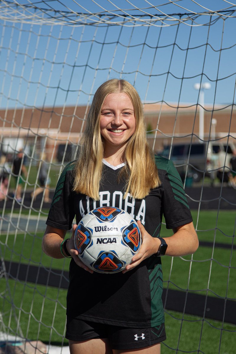 Know Seniors: 
K. Walters
Soccer Exp since she was 2
Fav color: purple
Fav class: nutrition 
Fav thing playing Aurora: camaraderie we have
B. McGee
Soccer Exp: since she was 5
Fav color: blue
Fav class: math
Fav thing Aurora Soccer: Playing for community and friends