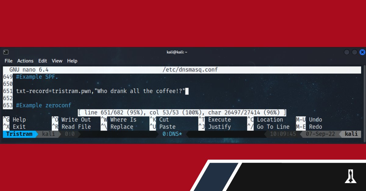 offsectraining's tweet photo. "In this post, we worked through the process of spinning up a #DNS server on #KaliLinux and learned how we can use TXT records to stage payloads that we can retrieve through DNS lookups."  

https://t.co/l5gdaLGIqW

- @jdtristram | Security Engineer | OffSec Discord Mod https://t.co/IBhqk36evz