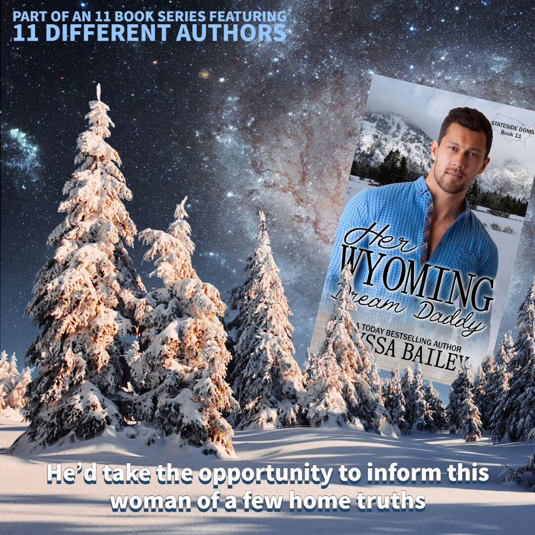 SylvDotNet's tweet photo. 𝗛𝗲𝗿 𝗪𝘆𝗼𝗺𝗶𝗻𝗴 𝗗𝗿𝗲𝗮𝗺 𝗗𝗮𝗱𝗱𝘆
Alyssa Bailey
Book 11 in the Stateside Doms Series by various authors
Preorder https://t.co/8h30u4tdGe
Live 23rd September
#preorder #statesiddoms #variousauthors #alyssabailey https://t.co/g4Jxvz2Zb9