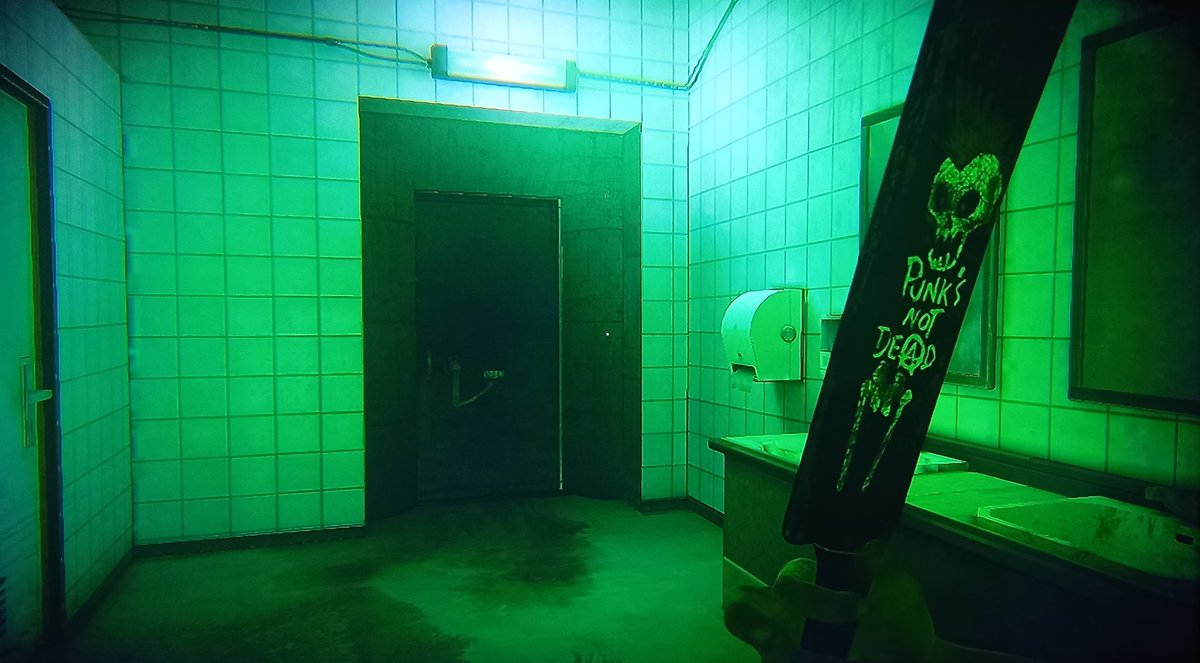 Rayuelo04's tweet photo. #Zombiu Este juego no me aburre y ya lo he pasado un chorro de veces. Quiero que le den el valor que merece esta joya. 

#Zombi #WiiU #gaming #gamer #zombiesgame #videogames #survivalhorror #restroom #punkisnotdead https://t.co/ni8SOQaRWK