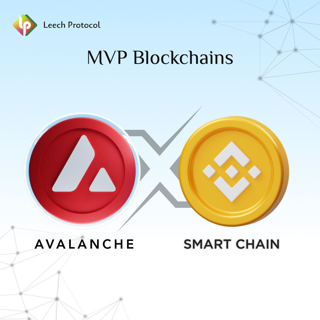 LeechProtocol's tweet photo. Blockchains we use in MVP:
๐ Binance Smart Chain @binance @cz_binance
๐ Avalanche @Avalanche
#binance #BSC #BSCGems #BSCGemsAlert #Avalanche #AvalancheIntegration #mvp https://t.co/r3QdFC4oZn