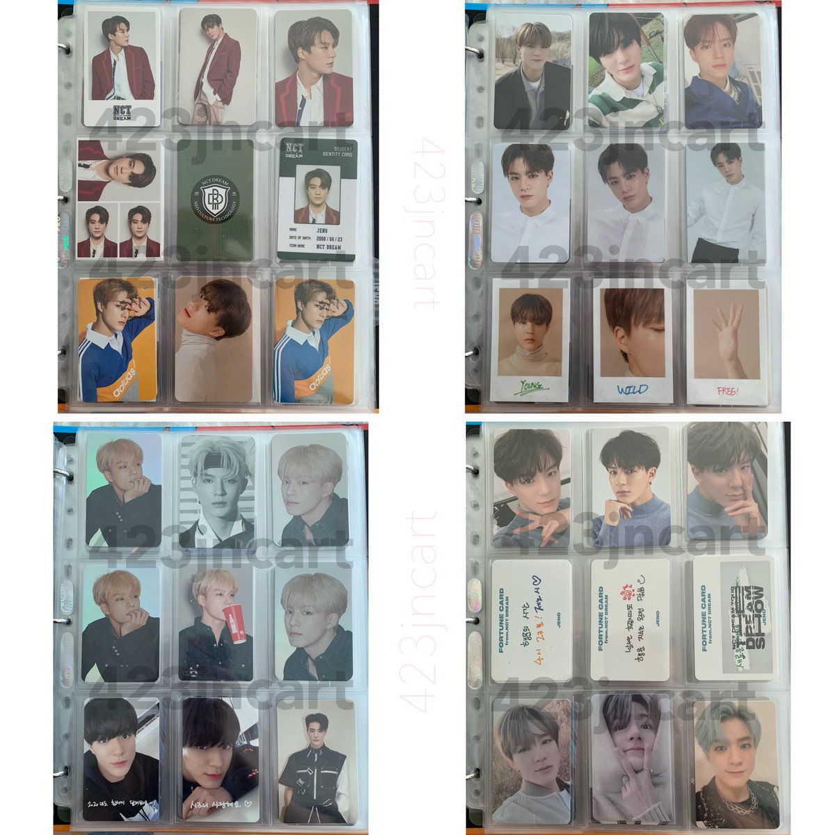 423jncart's tweet photo. [WTS/LFB] Jeno PC Quitting Sale 

Based in Malaysia, WW🆗 
👑some PC will be sold in set/qyop
👑Prefer bulk buyer
Open sharing✅

PCs in mean condi, pls refrain from buying if sensitive about defects

Price list/video condition in thread below 

#pasarNCT #pasarNCTmy #mynctjual https://t.co/dXtagNGVs9