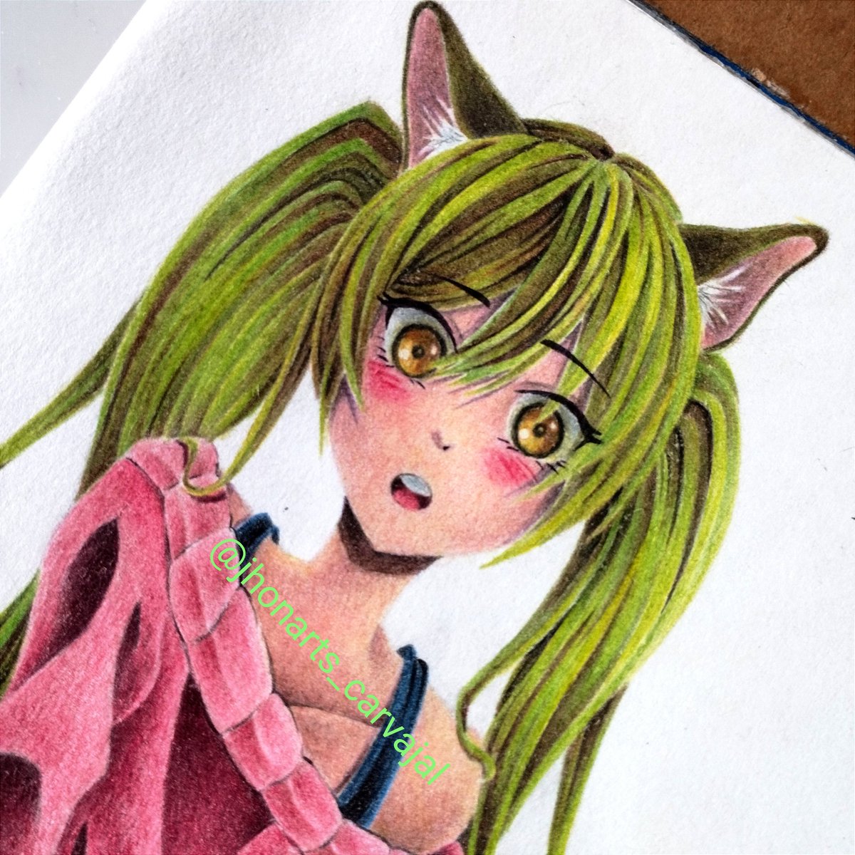 JhonartsC's tweet photo. Practicando nuevas técnicas de color
(Practicing new techniques of color?
#anime #animegirl #neko #animeart #animedrawing #color #kawaii #drawing #draw #mangaart #manga https://t.co/U41n6OZZON