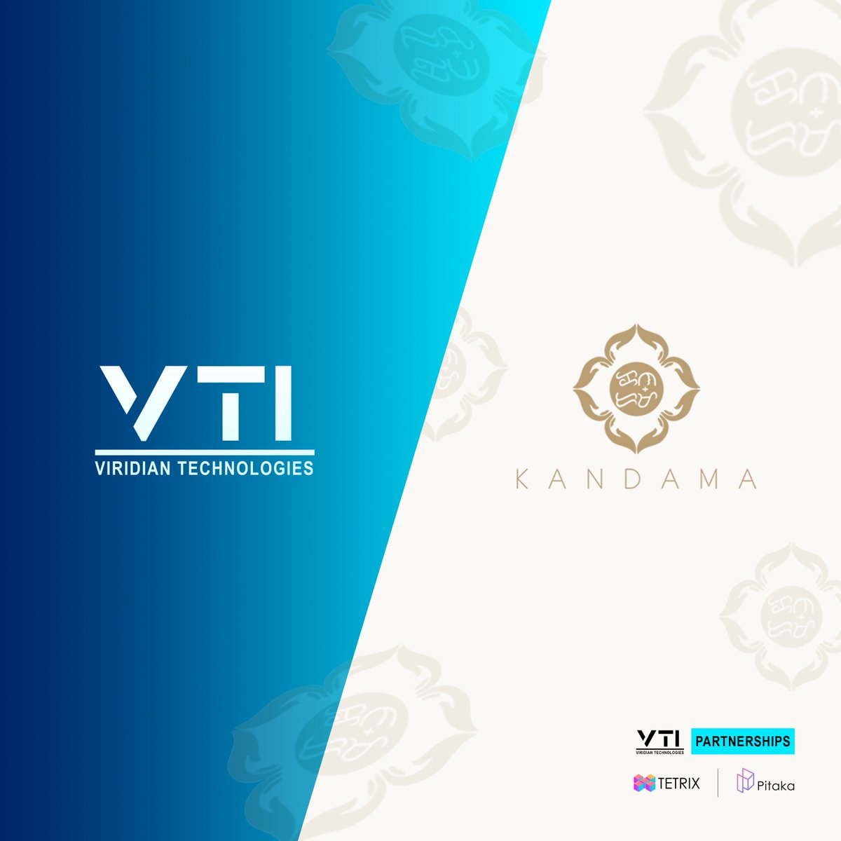 ViridianTech_'s tweet photo. PARTNERSHIP ALERT!

What's in this partnership? Kandama will create their NFT in partnership with us and @TetrixNetwork , and more exciting news will be announced soon!
Visit and follow their website and socials for more.

Cheers for more web 3 projects! 

#web3  #NFT #Partners https://t.co/7StioCqX2c