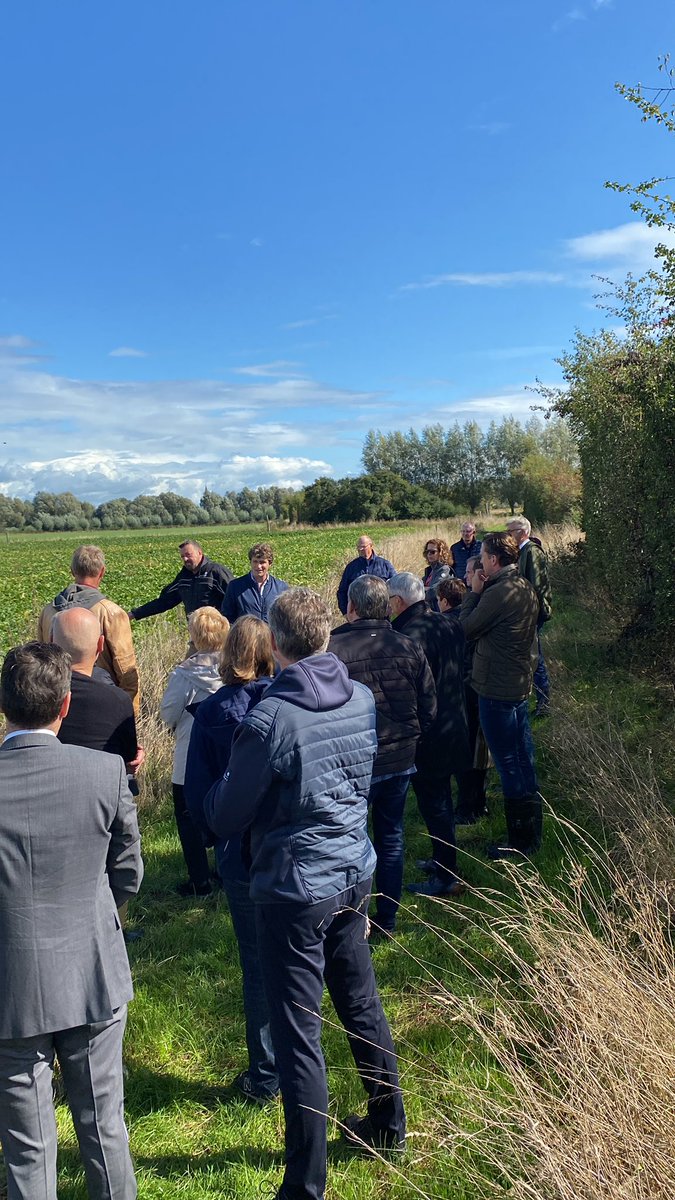 Bestuurders op #tegiosafari in de Ooypolder. Regiobestuurders maken kennis met de regio <a href="/gemeenteheumen/">Heumen</a> <a href="/bergendalgem/">Gemeente Berg en Dal</a>