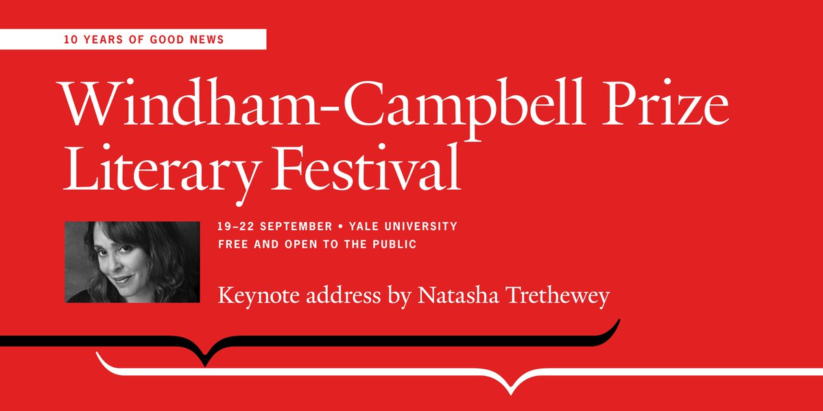 It all begins today! Festival details at windhamcampbell.org! Stream the keynote: tinyurl.com/cbm3urb9. All in-person, all free!